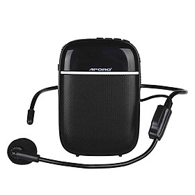 Máy trợ giảng micro không dây Aporo T3 nhỏ gọn 10w có thu ầm FM - Hàng Nhập Khẩu