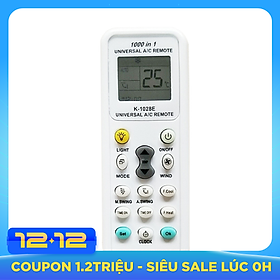 Điều khiển điều hòa đa năng 1000 in 1 Cho các loại điều hòa