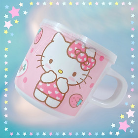 Mua Ca ly có nắp hình kitty doremon