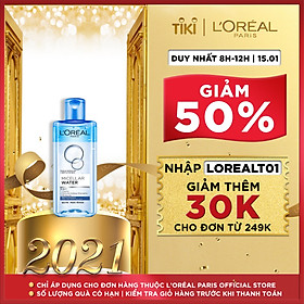 Nước Tẩy Trang L'Oreal 3 In 1 Micellar Làm Sạch Sâu (95ml)