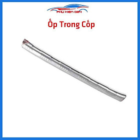 Ốp chống trầy cốp Ecosport 2018-2019-2020-2021 inox sáng bóng bảo vệ xe chống va đập