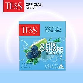 Trà ô long Tess Mix and Share vị quả đỗ tùng 20 gói hộp