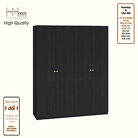 [Happy Home Furniture] JOVIE, Tủ quần áo 4 cánh mở , 180cm x 54cm x 220cm ( DxRxC), TCM_167