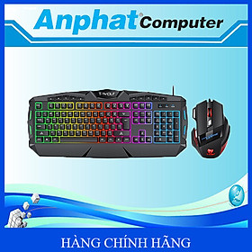Mua Bộ Phím Chuột T-Wolf TF390 Led 7 Màu – Hàng Chính Hãng