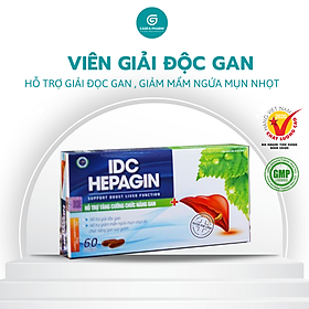 IDC LIVERTOP, Hỗ trợ thanh nhiệt, mát gan, giúp giải độc gan và bảo vệ gan