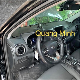 THẢM TAPLO DA VÂN C.A.R_B.O.N xe hyundai Kona