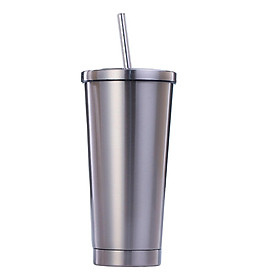 Stainless Steel Tumble with Straw Coffee Tumbler Water Jug