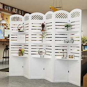 Mua Bình Phong Sọc Ngang 6 Cánh Có Kệ