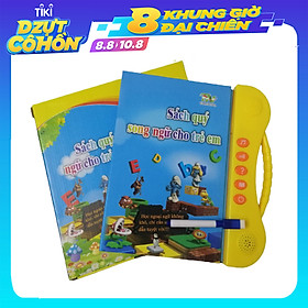 Sách quý điện tử song ngữ Anh – Việt cho bé (Bản nâng cấp 3+) Sách nói điện tử song ngữ (Anh - Việt) giúp trẻ học tốt Tiếng Anh