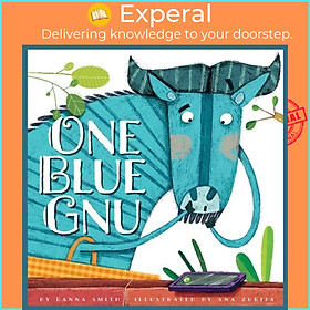 Sách - One Blue Gnu by Ana Zurita (UK edition, paperback)