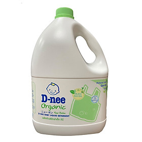 Dung Dịch Giặt Quần Áo Cho Bé D-Nee - Chai 3000ml (Xanh lá)