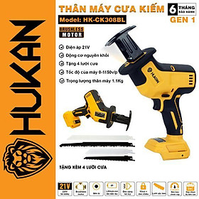 Mua THÂN MÁY CƯA KIẾM BODY HK-CK308BL HUKAN - HÀNG CHÍNH HÃNG