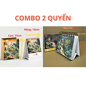 Combo 2 quyển Kinh Pháp Cú + Lịch Pháp Cú (365 ngày sống theo lời Phật dạy)