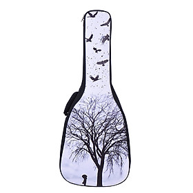 Bao Đàn Guitar Nhựa PU Chống Thấm Nước Có Đệm Kép Dày (41 & 42 Inch)