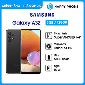 Điện thoại Samsung Galaxy A32 (6GB/128GB) - Hàng Chính Hãng...