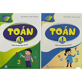 ￼Sách - ( Combo 2 tập) Toán lớp 1  (Dành cho buổi học thứ hai) - Kết nối tri thức với cuộc sống