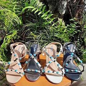 Sandal cao gót đế 7 phân cao cấp hot trend 2020 quai da mềm mại 20754