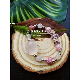 Hồ ly baby mix vòng hồng xinh xắn