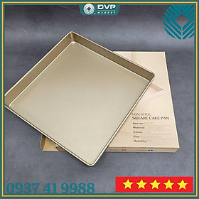 Mua UNIBAKER - Khay nướng bánh hình vuông  thành thấp MB279 (28.5 x 28.5 x 3.5 cm)