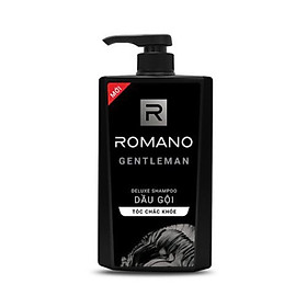 Dầu gội cho nam Romano Gentleman cho tóc chắc khỏe chai 650ml