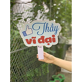 Mua Hashtag cầm tay học sinh chụp ảnh kỷ yếu họp lớp kỉ niệm khai giảng