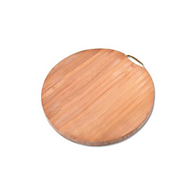 Thớt tre hình tròn 30 x 30 x 1,7 cm