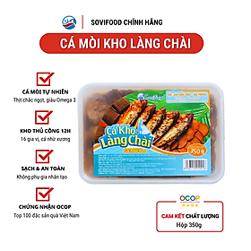 Cá Mòi Kho Sovifood - Cá Mòi Kho Thủ Công Nhừ Xương, Không Chất Bảo Quản, OCOP Hải Phòng - 350G