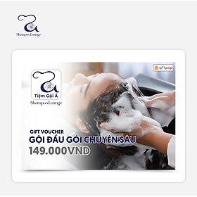 Giftpop - Tiệm Gội Ả Voucher Gội Đầu Thư Giãn Chăm Sóc Chuyên Sâu 60 Phút