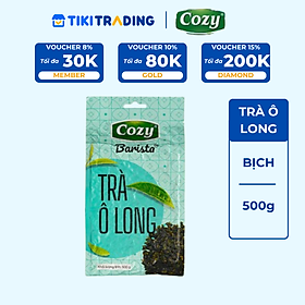 Trà Ô Long Cozy Barista Cao Cấp 500gr, giống trà Ô Long thuần chủng dành cho pha chế chuyên nghiệp