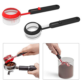 Adjustable Measuring Spoon with Scale for Cooking Baking Black+Red