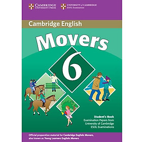 Hình ảnh sách Cambridge Young Learner English Test Movers 6: Student Book