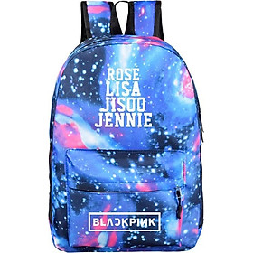 Balo blackpink galaxy tặng vòng tay nam nữ balo nam nữ đi chơi đi học tiện dụng đựng đồ học tập phong cách Hàn Quốc tặng ảnh thiết kế vcone