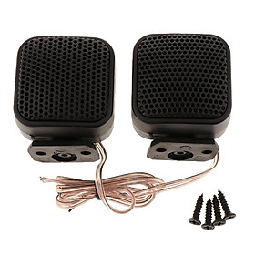 3-5pack Pair of 500W Mini Car Silk Square Tweeters Speakers for Car Audio System