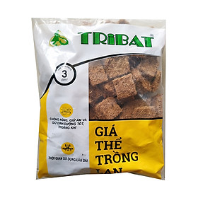 Mua Xơ dừa giá thể trồng lan đã xử lý Tribat  (Gói 3 lít )