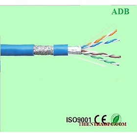 Mua Dây Cáp Mạng ADB Cat5E SFTP 305M ( Xanh ) Bọc Bạc - Hàng Chính Hãng