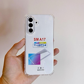 Ốp lưng cho SS A17 - Nhựa dẻo - Trong suốt - Chống sốc - Bảo vệ điện thoại