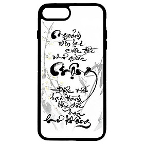 Ốp lưng cho iPhone 7 Plus thư pháp 38 - Hàng chính hãng