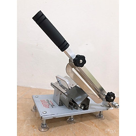 Mua Máy Bào Đá Tuyết Mịn 2 Lưỡi   Máy Bào Đá 2 Nắp Xay Đá Nhuyễn - Dao Thái Thịt Đông Lạnh