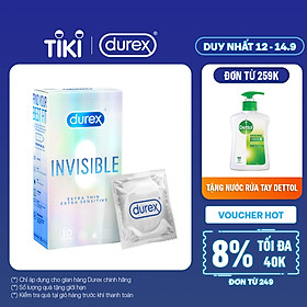30+ Kiểu tóc Tomboy Mullet ĐẸP Cool ngầu nhất hiện nay 45 Bao cao su Durex Invisible Extra Thin Extra Sensitive 1 Hộp 10 Bao