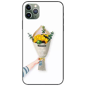 Ốp lưng in cho Iphone 11 Pro Max Mẫu Bó Hoa Hướng Dương
