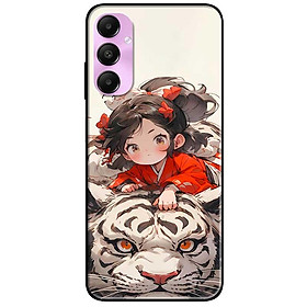 Ốp lưng cho Samsung A04 - A04s - A05 - A05s - Cô Bé Và Hổ Trắng - Hàng Chính Hãng