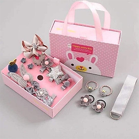 Set Hộp Kẹp Tóc Cho Bé