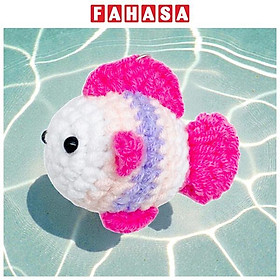 Móc Khoá Len Thủ Công Hình Cá - Mẫu 1