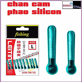 Vỉ 10 Chân Cắm Phao Câu Cá Silicon Bạo Lực Trong Suốt Chuyên Dụng Câu Đài Câu Đơn Cao Cấp SPK-21
