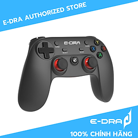 Tay cầm chơi game không dây E-dra EGP7601 Bluetooth/Receiver  - Hàng Chính Hãng