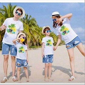 Áo đi biển cho nhóm và gia đình hot hit