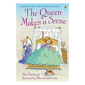 Hình ảnh Sách thiếu nhi tiếng Anh - Usborne Very First Reading: The Queen Makes a Scene