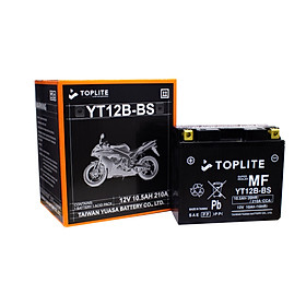 Ắc Quy Motor Toplite YT12B 12V-10Ah