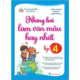 Sách - Những Bài Làm Văn Mẫu Hay Nhất Lớp 2 3 4 5 - Kết nối tri thức với cuộc sống #huongbook