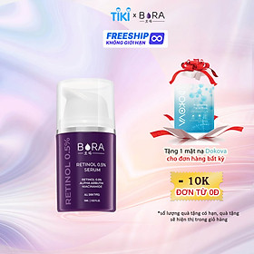 Serum dưỡng trắng, chống lão hóa và căng bóng da Bora Retinol 0.5% chai 15ml